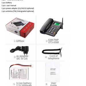 ชุดโทรศัพท์ซิมการ์ดแบบสองช่องใส่ซิม รุ่น ETS-6588 - Product Image 6