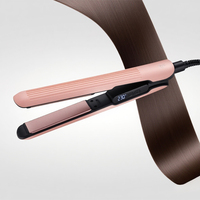 Lisseur à cheveux professionnel électrique avec revêtement céramique, chauffe rapide, écran LCD et bouton latéral – Fabricant