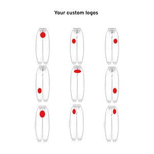 ชุดกีฬาผ้าคอตตอนผสมกางเกงวอร์มผ้านุ่มและยืดหยุ่น - Product Image 4