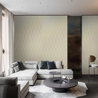 Panneau mural en PVC autocollant, composite, ondulé, ignifuge et imperméable, personnalisé, pour usage intérieur