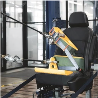Máquina de Prueba de Resistencia de Anclajes de Cinturón de Seguridad para Automóviles HOTOTECH R14, Sistema de Restricción de Seguridad Vehicular ISOFIX LATCH, Instalación IP65