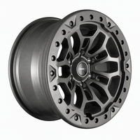 Jantes Roc Custom 6x139.7 Beadlock tout-terrain concaves forgées pour pick-up, jantes de 20 pouces pour Cybertruck