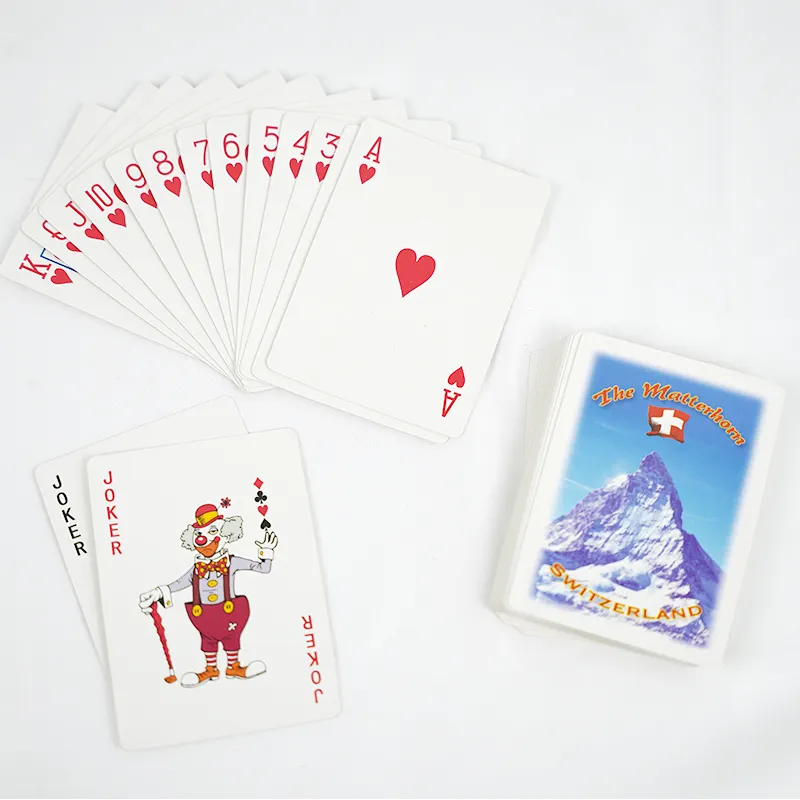 Trade Assurance Custom Playing Poker Paper Cards Quality Poker Cards