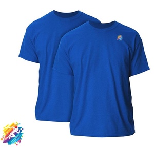 เสื้อยืดคอกลมผู้ชายไซส์ใหญ่ ผ้าเจอร์ซีย์ระบายอากาศ 100% ผ้าฝ้าย หลายสี สกรีนโลโก้ได้ตามต้องการ คอกลม ปี 2022 - Product Image 2