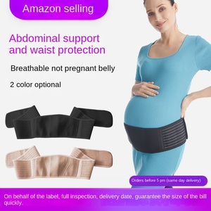 เข็มขัดดูแลหน้าท้องสำหรับหญิงตั้งครรภ์พิเศษสำหรับการตั้งครรภ์ตอนปลายและการตั้งครรภ์แฝดหลังคลอดเข็มขัดป้องกันการทำงาน - Product Image 2