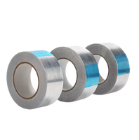 Ruban adhésif en aluminium pour distributeur automatique, isolation thermique 70 microns pour emballage de tuyaux de refroidissement de distributeurs de snacks et de boissons, fabrication sur mesure