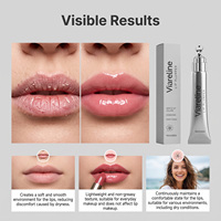 Gloss à lèvres en gel hydratant et repulpant, non gras, longue tenue, au parfum menthe, pour le soin quotidien des lèvres