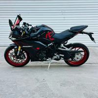 Moto à essence Kayue 321 d'occasion, automatique, EFI, bicylindre, 200-400cc, refroidissement liquide, écran LCD intelligent grand format