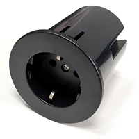Multiprise encastrable de bureau pour table de conférence, chargeur de table, prise de courant EU pour mobilier