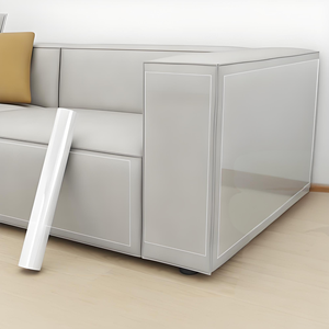 Resistente all'usura PVC autoadesivo per divano antigraffio trasparente adesivo protettivo Anti-gatto artefatto artefatto per mobili gatto - Product Image 2