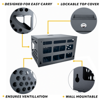 Armoire de charge pour ordinateur portable, prise secteur, articles scolaires, rangement mural pour salle de classe, boîte de rangement pour Chromebook, iPad, chariot pour tablette et ordinateur