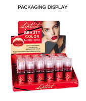 Etiqueta privada Labios Lápiz labial No se desvanece antiadherente Hidratante gloos labiales al por mayor impermeable bálsamo para manchas de labios Liptint