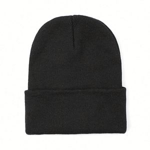 Bonnet tricoté unisexe 100 % acrylique, style image, coupe-vent et anti-froid, idéal pour l'hiver – Vente en gros à prix réduit - Product Image 5
