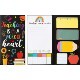 Porte-notes autocollants à thème de dessin animé, mignon et kawaii, style Ins, fournitures de bureau, accessoires scolaires personnalisés
