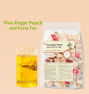 Tisana alle Erbe Cinesi <span class=keywords><strong>Dieci</strong></span> Tesori Cinque Tesori, Bustine di Tè Biologico Artigianale 5g/30 Bustine, Scadenza 18 Mesi, Etichetta Privata - Product Image 5