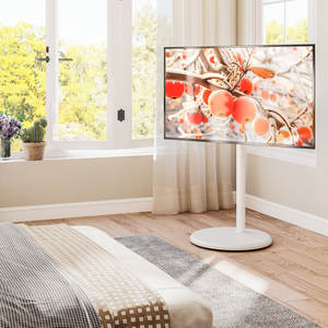 ขาตั้งทีวีพื้นเรียบ32 "-55" พร้อมโหลด35กก. ฐานไม้แข็ง<span class=keywords><strong>100x100</strong></span>-400x400 <span class=keywords><strong>VESA</strong></span> ปรับความสูงได้และสายเคเบิล - Product Image 5