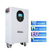 Remise du concessionnaire 48V BMS 10KWH 15KWH 30KWH 51.2V 200Ah 300Ah 600Ah Batterie Lifepo4 de stockage d'énergie murale à usage domestique