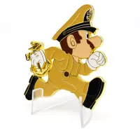 Feito sob encomenda 3d esmalte ouro navy, popular, anime, bonito, personagem dos desenhos animados, moeda de desafio para crianças