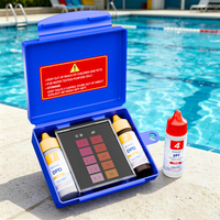 Kit de test d'eau pour piscine et spa, réactif liquide DPD, test de chlore libre, brome, pH 6,8-8,2, ensemble de réactifs pour l'analyse de la qualité de l'eau, OEM
