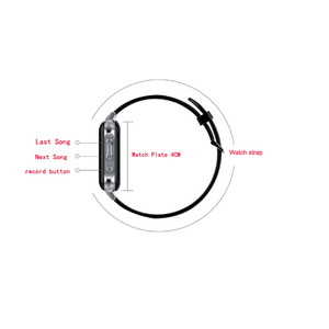 New Products Noise Reduction HD Recording Voice MP3 Player Sports Study <strong>Smart</strong> <strong>Watch</strong> - Product Image 4