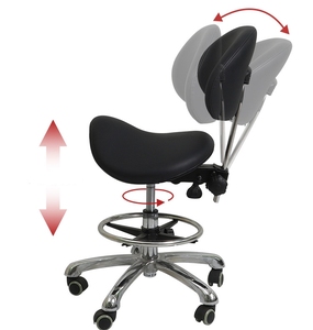 Technicien en beauté <span class=keywords><strong>dentiste</strong></span> chaise dossier réglable tabouret dentaire maison <span class=keywords><strong>selle</strong></span> coiffure poulie chaise chirurgicale OEM ODM - Product Image 4