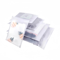 En Stock emballage mat de différentes tailles pour pyjamas drap de lit manteau vêtements sac à fermeture éclair en plastique transparent sac à fermeture éclair