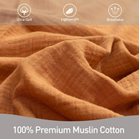 Offre Spéciale 100% coton tissé Swaddle couvertures Super chaud doux pour nouveau-né bébé garçons filles modèle mousseline Swaddle