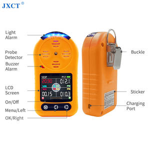 JXCT 4 em 1 <span class=keywords><strong>Detector</strong></span> De Gás WIFI Alta Precisão O2 CO2 NH3 H2S <span class=keywords><strong>Detector</strong></span> De Vazamento De Gás Portátil - Product Image 3