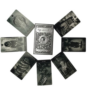 Muestra Gratuita de Cartas de Tarot Plateadas, Diseños Personalizados, Cartas de Juego con Temática de Videojuegos, Baraja de Cartas <span class=keywords><strong>Gratis</strong></span>, Cartas de Póker, Cartas Personalizadas Doradas - Product Image 3