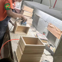 Urna funeraria de madera para cremación, urna de cremación humana, urna de ceniza para adultos, calidad estándar, precio de fábrica