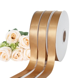 100% Polyester Cadeau De Noël Ruban Satin 38mm 100 Yards Par Rouleau Ruban De Satin De Couleur Unie pour Les Occasions De Noël De Mariage - Product Image 5