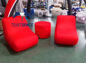 Tentspace Publicité Air Meubles Portable Safo Salon Événement Club Exposition Stand air scellé Table Gonflable Paresseux Chaise - Product Image 6