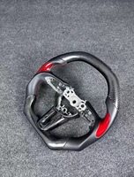 Accesorios Interiores para Mazda 3 6 CX-4 CX-5 RX-7, Volante de Cuero y Fibra de Carbono, Ajuste Personalizado para Modelos Mazda