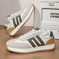 Chaussures de course respirantes pour homme, tendance, en PU, fabriquées en Chine, à prix abordable, pour le sport et le jogging, baskets décontractées pour hommes