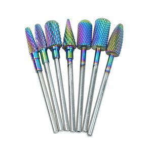 Dụng cụ nha khoa HP Tungsten thép BUR Nail Khoan <span class=keywords><strong>Carbide</strong></span> BUR 2.35 mét Shank xoay đánh bóng bàn chải Buff Trắng Muslin Latch bàn chải - Product Image 2