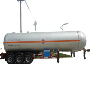 ASME LPG Cylinder Filling Station LPG Tank Semitrailer Propane Delivery Trailer Liquefied Petroleum Gas Tank Trailer