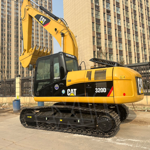 Excavadora de cadenas de 20 toneladas, original, con pocas horas de uso, excavadora hidráulica para 320D, alta calidad, garantía de 3 años, construcción - Product Image 1