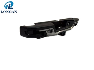 Paraurti Posteriore e Bull Bar Personalizzati per Pickup 4x4, Accessori Off-Road in Acciaio Resistente, Compatibili con Verricello, Verniciatura a Polvere Nera - Product Image 5