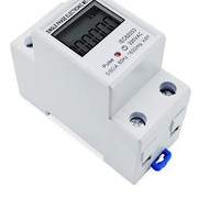 Medidor inteligente monofásico de riel DIN Medidor de energía eléctrica estática