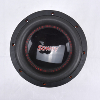 Haut-parleur OEM de style nouveau, vente en gros d'usine, 6,5 pouces, 1200 W, 2+2 ohms, pour système audio de voiture, caisson de basses