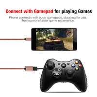 Adaptador OTG USB 3.0 Tipo-C a USB-A, Cable Metálico con Revestimiento de Aluminio, Transferencia de Datos de 5 Gbps, Compatible con Escáner de Código de Barras, Auriculares, Impresora, Computadora
