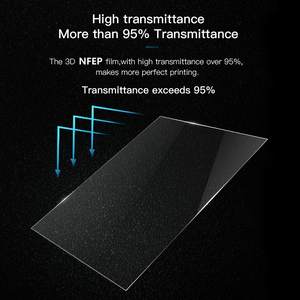 Film de protection transparent NFEP pour imprimantes 3D à résine DLP LCD avec service de découpe 200x140x0.15mm - Product Image 6