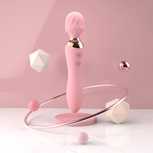 डबल एंड वाइब्रेटिंग वाइब्रेटर थोक व्यक्तिगत मालिश महिलाओं के लिए क्लिटोरल वाइब्रेटर - Product Image 4