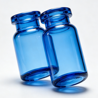 Emballage personnalisé pour ampoules de 1 à 100 ml, flacon en verre à bouchon serti, livraison directe d'usine