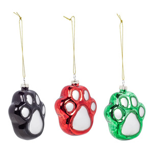 Yili <strong>Wholesale</strong> Glass Custom Logo <strong>Christmas</strong> Ornament Decorations Promotional Xmas Ball Bauble Holiday <strong>Gift</strong> for Tree - Product Image 4