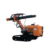 Machine de forage minière, foreuse à trous de surface, foreuse DTH avec compresseur diesel