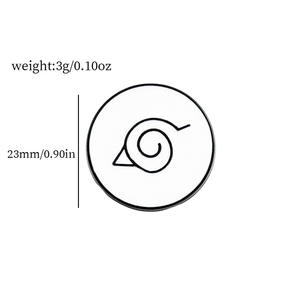 Badges et autocollants personnalisés en émail dur et métal, gravés et sculptés, avec impression numérique, design circulaire grand format effet miroir, pour les marques aux Émirats arabes unis et en Arabie Saoudite - Product Image 6