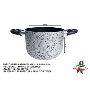 Pentole Silver Plus da 0,4 Litri con Dimensioni 20X14H - Product Image 1