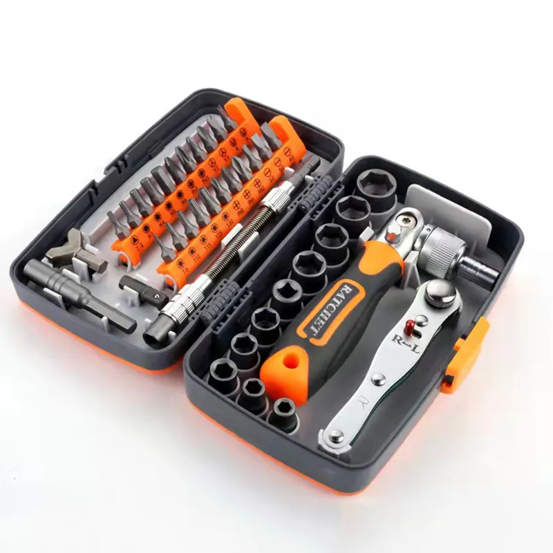 38 In 1 Multi Ratchet Screwdriver Socket Tool Set Mobile Tools Precision Kit Electronic Cell Phone Repair