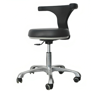 Sedia per Assistente Dentale Moderna, Girevole a 360 Gradi, Regolabile <span class=keywords><strong>in</strong></span> Altezza, Ergonomica, <span class=keywords><strong>in</strong></span> Metallo, Arredamento Ospedaliero - Product Image 3